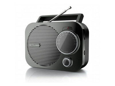 Muse M-050 R Portable radio AUX in Black