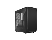 Fractal Design Focus 2 Side window Black TG Clear Tint Midi Tower Power supply included No