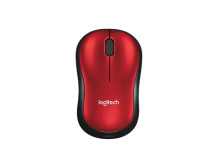 Logitech Mouse M185 Wireless Red