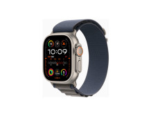 Apple Apple Watch Ultra 2 GPS + Cellular, 49mm Titanium Case with Blue Alpine Loop - Medium Apple
