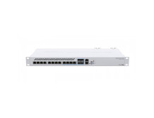 MikroTik Cloud Router Switch 312-4C+8XG-RM with RouterOS L5, 1U rackmount Enclosure MikroTik