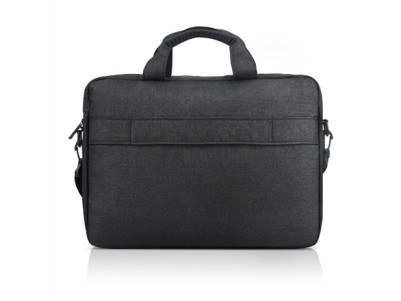 Lenovo Essential 15.6-inch Laptop Casual Toploader T210 Black Messenger-Briefcase Black Shoulder strap