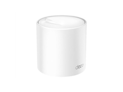 TP-LINK AX3000 Whole Home Mesh WiFi 6 Unit Deco X50 (1-pack) 802.11ax 574+2402 Mbit/s Ethernet LAN (RJ-45) ports 3 Mesh Support 