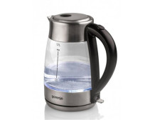 Gorenje Kettle K17GE Electric 2150 W 1.7 L Glass 360 rotational base Transparent/Stainless steel