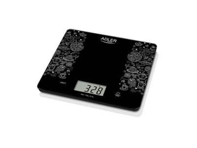 Adler Kitchen scale AD 3171 Maximum weight (capacity) 10 kg Graduation 1 g Display type LCD Black