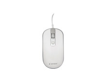 Gembird Optical USB mouse MUS-4B-06-WS Optical mouse White/Silver