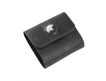 Fixed Classic Wallet for AirTag Apple Genuine cowhide Black Dimensions of the wallet : 11 x 11.5 cm Closing of the wallet is sec