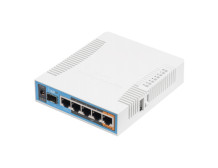 MikroTik RB962UiGS-5HacT2HnT hAP ac 802.11ac 2.4/5.0 1300 Mbit/s 10/100/1000 Mbit/s Ethernet LAN (RJ-45) ports 5 MU-MiMO Yes PoE