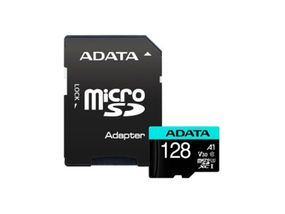 ADATA Premier Pro UHS-I U3 128 GB micro SDXC Flash memory class 10 with Adapter