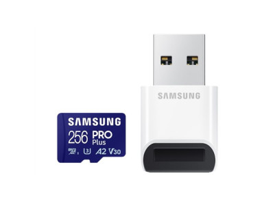 Samsung microSD Card SB PRO Plus 256 GB MicroSDXC Flash memory class 10
