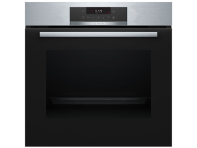 Bosch Oven HBA171BS1S 71 L Multifunctional Stainless Steel Width 60 cm Pyrolysis Height 60 cm Touch control
