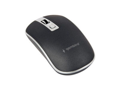Gembird Optical USB mouse MUS-4B-06-BS Optical mouse Black/Silver
