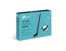 TP-LINK Dual Band USB Adapter Archer T3U Plus 2.4GHz/5GHz, 802.11ac, AC1300, External Antenna, MU-MIMO Technology