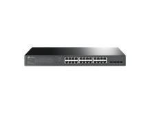 TP-LINK JetStream 28-Port Gigabit Smart Switch TL-SG2428P Web Managed Rackmountable SFP ports quantity 4 PoE+ ports quantity 24 