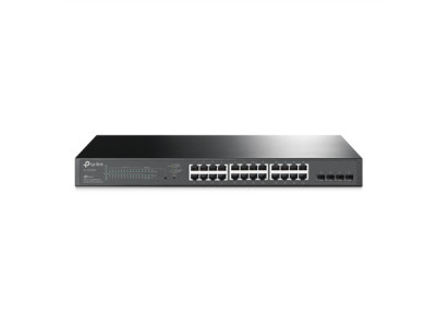 TP-LINK JetStream 28-Port Gigabit Smart Switch TL-SG2428P Web Managed Rackmountable SFP ports quantity 4 PoE+ ports quantity 24 