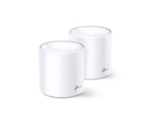 TP-LINK AX1800 Whole Home Mesh Wi-Fi 6 System Deco X20 (2-pack) 802.11ax 1201+574 Mbit/s 10/100/1000 Mbit/s Ethernet LAN (RJ-45)