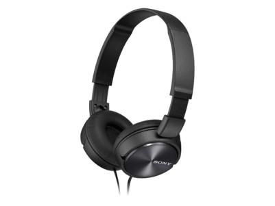 Sony Foldable Headphones MDR-ZX310 On-Ear Wired Black