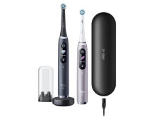 Oral-B Electric Toothbrush iO 9 Series Duo For adults Rechargeable Black Onyx/Rose Number of brush heads included 2 Number of te