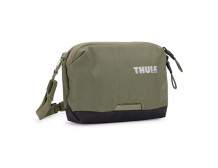 Thule Crossbody 2L PARACB-3102 Paramount 420D nylon Soft Green YKK Zipper with water-resistant finish free from harmful PFCs
