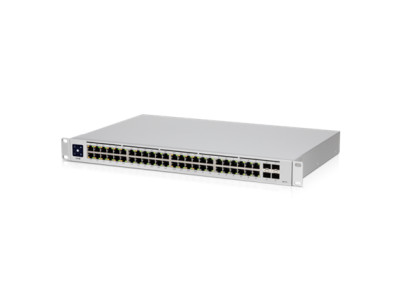 Ubiquiti UniFi Switch USW-48-POE Managed L2 Rackmountable 1 Gbps (RJ-45) ports quantity 48 SFP ports quantity 4 PoE+ ports quant