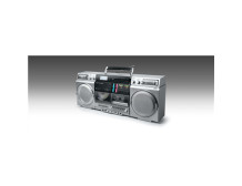 Muse M-380 GBS Ghetto Blasters, Silver Muse