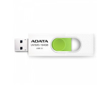 ADATA UV320 64 GB USB 3.1 White/Green