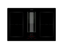CATA IAS 770 Induction hob with built-in hood Number of burners/cooking zones 4 Touch Timer Black
