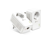 TP-LINK AV1000 Gigabit Passthrough Powerline Starter Kit TL-PA7017P KIT 10/100/1000 Mbit/s Ethernet LAN (RJ-45) ports 1 No Wi-Fi