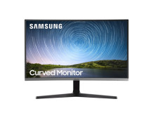 Samsung Curved Monitor LC27R500FHPXEN 27 " VA FHD 16:9 4 ms 250 cd/m Gray HDMI ports quantity 1 60 Hz