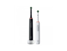 Oral-B Electric Toothbrush Pro3 3900 Cross Action Rechargeable For adults Number of brush heads included 2 Black and White Numbe