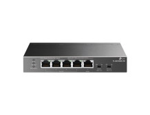 TP-LINK 5-Port Gigabit Desktop Switch with 4-Port PoE TL-SG1005P-PD TP-LINK Unmanaged Desktop/Wall mountable