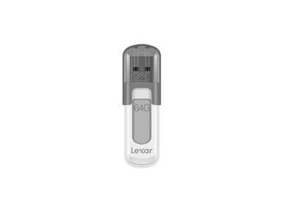 Lexar | Flash drive | JumpDrive V100 | 64 GB | USB 3.0 | Grey