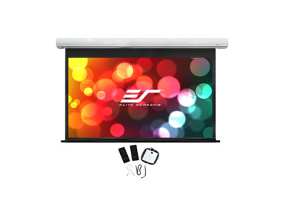 Elite Screens | SK100XHW-E12 | Saker Series | Diagonal 100 " | 16:9 | Viewable screen width (W) 221 cm | White