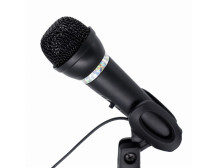 Gembird | Condenser Microphone with Desk-stand | MIC-D-04 | 3.5 mm jack | Black