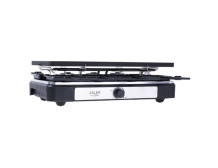 Adler | AD 6616 | Raclette - electric grill | Table | 1400 W | Black/Stainless steel