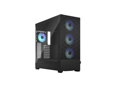 Fractal Design | Pop XL Air RGB | Side window | Black TG Clear Tint | E-ATX up to 280 mm, ATX , mATX, Mini ITX | Power supply in