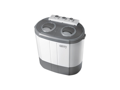 Camry | CR 8052 | Washing machine | Top loading | Washing capacity 3 kg | 1300 RPM | Depth 40 cm | Width 60 cm | White-Grey