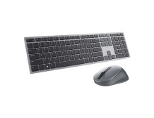 Premier Multi-Device Keyboard and Mouse | KM7321W | Wireless | Ukrainian | Titanium Gray | 2.4 GHz, Bluetooth 5.0