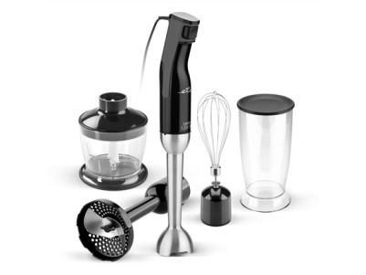 ETA Lento ETA401790000 | Hand Blender | 1200 W | Number of speeds 2 | Chopper | Black/Stainless Steel