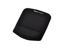 Fellowes Mouse pad with wrist support PlushTouch, black Fellowes