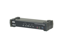 Aten | 4-Port USB3.0 4K DisplayPort KVMP Switch with Built-in MST Hub | CS1924M