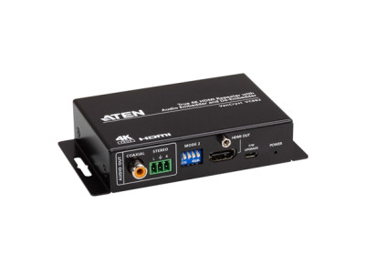 Aten True 4K HDMI Repeater with Audio Embedder and De-Embedder | VC882