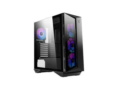 MSI MPG GUNGNIR 110R PC Case, Mid-Tower, USB 3.2, Black MSI MPG GUNGNIR 110R Black ATX Power supply included No