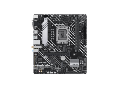 ASUS PRIME H610M-A WIFI | Processor family Intel H610 | Processor socket 1 x LGA1700 Socket | 2 DIMM slots - DDR5, non-ECC, unbu