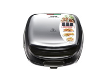 Tefal SW342D38 Sandwich Maker, Black/Stainless Steel