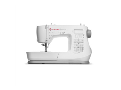 Singer | C7205 | Sewing Machine | Number of stitches 200 | Number of buttonholes 8 | White