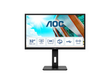 AOC | Monitor | Q32P2 | 31.5 " | IPS | WQHD | 16:9 | Warranty 36 month(s) | 4 ms | 250 cd/m | Headphone out (3.5mm) | HDMI ports