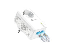 TP-LINK | AV1000 2-Port Gigabit Passthrough Powerline Starter Kit | TL-PA7027P KIT | 10/100/1000 Mbit/s | Ethernet LAN (RJ-45) p