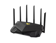 Asus Wireless Wifi 6 Dual Band Gaming Router TUF-AX6000 802.11ax 1148+4804 Mbit/s 10/100/1000 Mbit/s Ethernet LAN (RJ-45) ports 