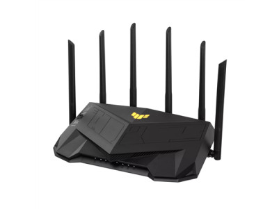 Asus Wireless Wifi 6 Dual Band Gaming Router TUF-AX6000 802.11ax 1148+4804 Mbit/s 10/100/1000 Mbit/s Ethernet LAN (RJ-45) ports 